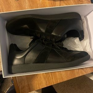 All black Maison Margielas